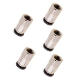 Max 5PCS Air Water Hose Tube Push In Female Thread Pneumatic Fittings DPCF8-01