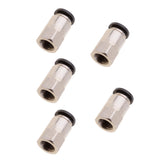 Max 5PCS Air Water Hose Tube Push In Female Thread Pneumatic Fittings DPCF8-01