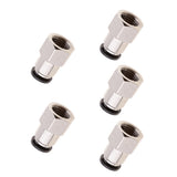 Max 5PCS Air Water Hose Tube Push In Female Thread Pneumatic Fittings DPCF8-02