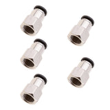 Max 5PCS Air Water Hose Tube Push In Female Thread Pneumatic Fittings DPCF8-03
