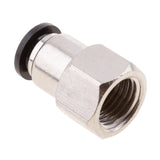 Max 5PCS Air Water Hose Tube Push In Female Thread Pneumatic Fittings DPCF8-03