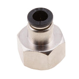 Max 5PCS Air Water Hose Tube Push In Female Thread Pneumatic Fittings DPCF8-04
