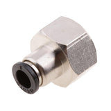 Max 5PCS Air Water Hose Tube Push In Female Thread Pneumatic Fittings DPCF8-04