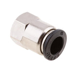 Max 5PCS Air Water Hose Tube Push In Female Thread Pneumatic Fittings DPCF10-01