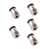 Max 5PCS Air Water Hose Tube Push In Female Thread Pneumatic Fittings DPCF10-01