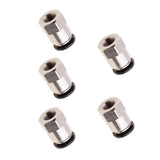 Max 5PCS Air Water Hose Tube Push In Female Thread Pneumatic Fittings DPCF10-01