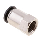 Max 5PCS Air Water Hose Tube Push In Female Thread Pneumatic Fittings DPCF10-02