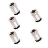 Max 5PCS Air Water Hose Tube Push In Female Thread Pneumatic Fittings DPCF10-02