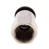 Max 5PCS Air Water Hose Tube Push In Female Thread Pneumatic Fittings DPCF10-03