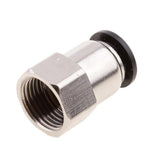 Max 5PCS Air Water Hose Tube Push In Female Thread Pneumatic Fittings DPCF10-03