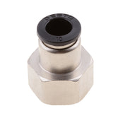 Max 5PCS Air Water Hose Tube Push In Female Thread Pneumatic Fittings DPCF10-04