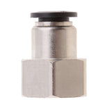 Max 5PCS Air Water Hose Tube Push In Female Thread Pneumatic Fittings DPCF10-04