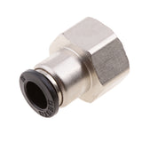 Max 5PCS Air Water Hose Tube Push In Female Thread Pneumatic Fittings DPCF10-04