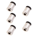 Max 5 Pieces Air Water Hose Tube Push Female Thread Pneumatic Fittings DPCF12-01