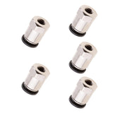 Max 5 Pieces Air Water Hose Tube Push Female Thread Pneumatic Fittings DPCF12-01