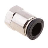 Max 5 Pieces Air Water Hose Tube Push Female Thread Pneumatic Fittings DPCF12-01