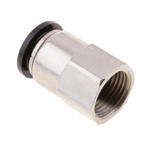 Max 5 Pieces Air Water Hose Tube Push Female Thread Pneumatic Fittings DPCF12-03