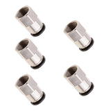 Max 5 Pieces Air Water Hose Tube Push Female Thread Pneumatic Fittings DPCF12-03