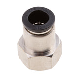 Max 5 Pieces Air Water Hose Tube Push Female Thread Pneumatic Fittings DPCF12-04
