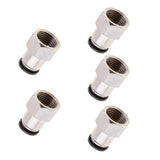 Max 5 Pieces Air Water Hose Tube Push Female Thread Pneumatic Fittings DPCF12-04