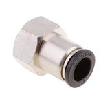 Max 5 Pieces Air Water Hose Tube Push Female Thread Pneumatic Fittings DPCF12-04