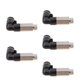 Max 5X Air Water Hose Tube Threads Bend Fitting Pneumatic Push In DPLL-G-L6-01