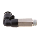 Max 5X Air Water Hose Tube Threads Bend Fitting Pneumatic Push In DPLL-G-L6-01