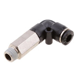 Max 5X Air Water Hose Tube Threads Bend Fitting Pneumatic Push In DPLL-G-L6-01