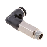 Max 5X Air Water Hose Tube Threads Bend Fitting Pneumatic Push In DPLL-G-L6-01