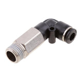 Max 5X Air Water Hose Tube Threads Bend Fitting Pneumatic Push In DPLL-G-L6-02