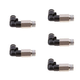 Max 5X Air Water Hose Tube Threads Bend Fitting Pneumatic Push In DPLL-G-L6-02