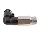 Max 5X Air Water Hose Tube Threads Bend Fitting Pneumatic Push In DPLL-G-L6-02