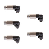 Max 5X Air Water Hose Tube Threads Bend Fitting Pneumatic Push In DPLL-G-L6-02