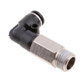 Max 5X Air Water Hose Tube Threads Bend Fitting Pneumatic Push In DPLL-G-L6-02