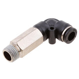 Max 5X Air Water Hose Tube Threads Bend Fitting Pneumatic Push In DPLL-G-L8-02