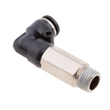 Max 5X Air Water Hose Tube Threads Bend Fitting Pneumatic Push In DPLL-G-L8-02