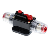 Maxbell DC 12V-24V Car Audio Inline Manual Reset Circuit Breaker Fuse Switch 20AMP