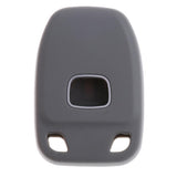 Max Car Key Fob Protector Silicone Case Cover 6 Buttons for Honda Gray