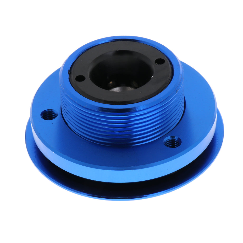 Max 2 Pieces Car Universal Quick Release Latch Low Profile Hood Pins Lock Blue