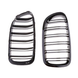 Maxbell 1 Pair Car Plastic Grill Grille Mesh For BMW F10 F11 F18 528i 530i 535i M5