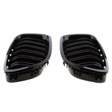 Maxbell 1 Pair Car Plastic Grill Grille Mesh For BMW F10 F11 F18 528i 530i 535i M5