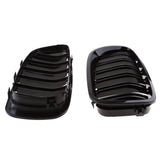 Maxbell 1 Pair Car Plastic Grill Grille Mesh For BMW F10 F11 F18 528i 530i 535i M5