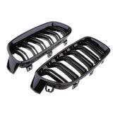 Maxbell 1 Pair Car Plastic Grill Grille Mesh for BMW F30 F31 M3 2012-2014