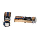 Max 2 Pieces T5 12V Dashboard Instrument Reading Gauge Panel Light Blue