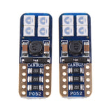 Max 2 Pieces T10 8 LED Car Clearance Dash Interior Light Wedge Bulbs Blue