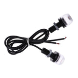 Max 2 Pieces Universal Car 3030 3SMD LED Driving Turn Signal Light Lamp Red