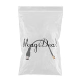 Max IEC DVB-T TV PAL female to SMA Male Jumper Pigtail Cable RG174