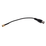 Max IEC DVB-T TV PAL female to SMA Male Jumper Pigtail Cable RG174