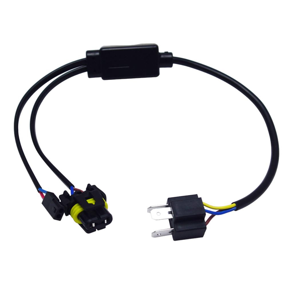 Max Durable Light Bulb Lamp H4 9003 HB2 Wiring Controllers Relay Harness Xenon HID