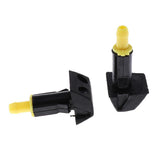 Maxbell 10 Pieces Auto Car Windshield Washer Sprayer Nozzle Black for Nissan Tiida Sylphy